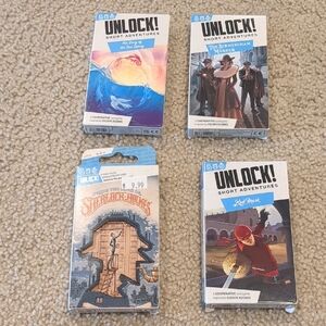 UNLOCK! Short Adventures Card Game Bundle - Multicolor